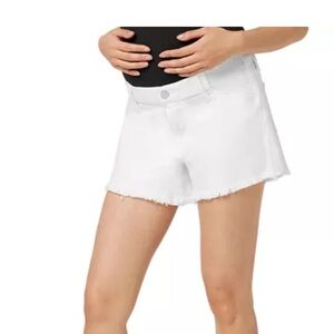Joe’s Jeans The Ozzie Fray Hem Maternity Shorts